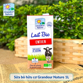 Sữa bò hữu cơ Grandeur Nature 1L