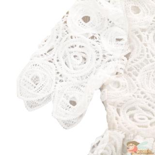 Đầm Bé Gái Phối Ren