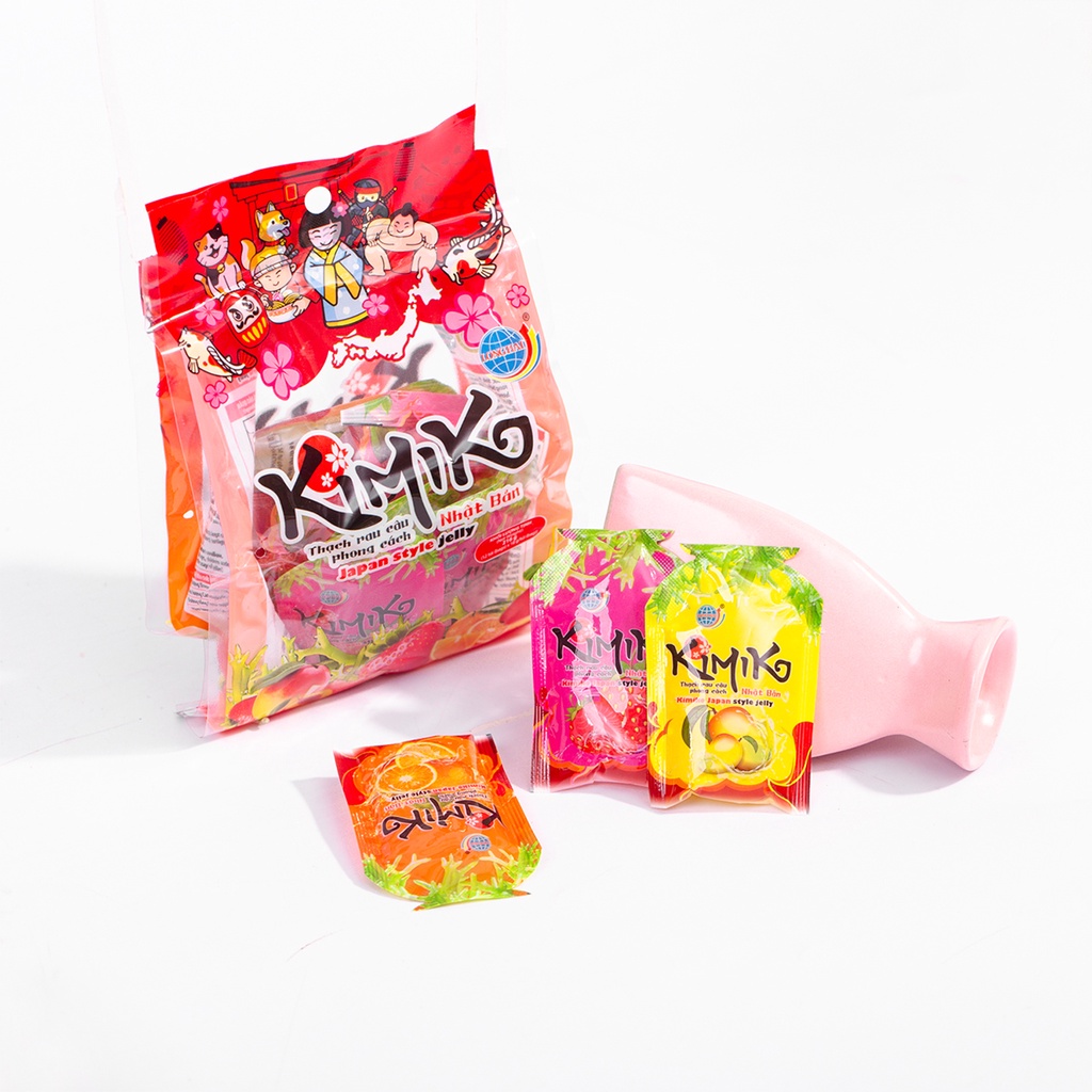 Thạch Rau Câu Long Hải Phong Cách Nhật Bản Kimiko Túi 216 G
