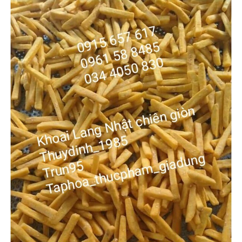 1 KG KHOAI LANG NHẬT CHIÊN GIÒN