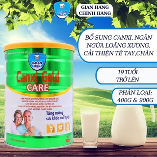 Sữa Canxi gold care 400g-900g-Bổ sung canxi cho xương chắc khoẻ