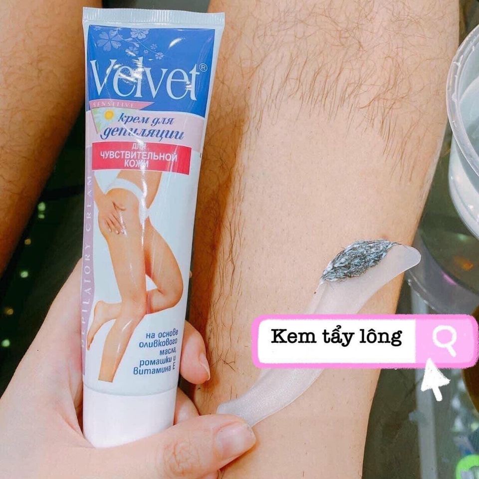 Kem tẩy lông Velvet Nga