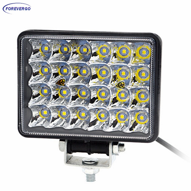 Đèn Led 24 Bóng 48w 12-85v Siêu Sáng Cho Xe Hơi