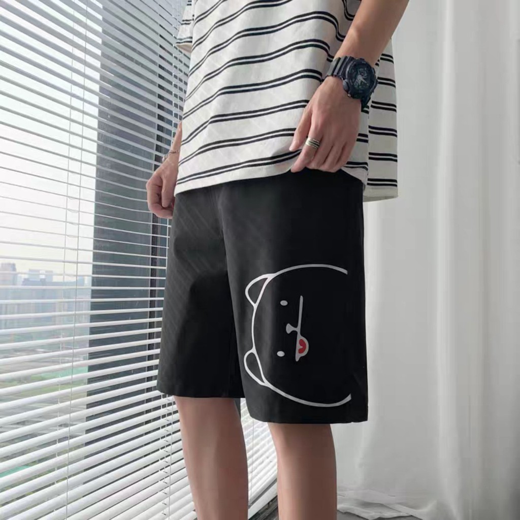 Quần short thời trang form rộng kiểu dáng unisex dành cho nam , nữ | WebRaoVat - webraovat.net.vn