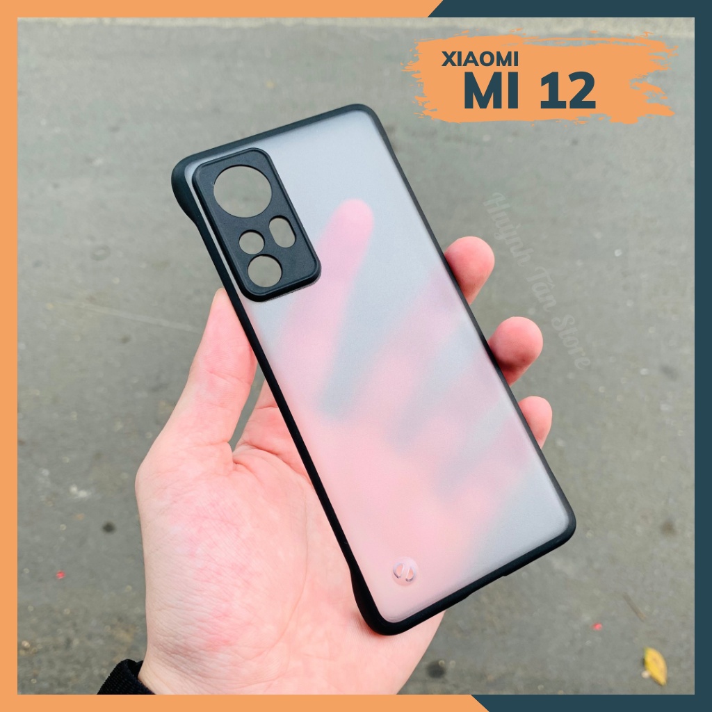 Ốp lưng Xiaomi mi 13 pro 12 12X Mi 11 Ultra Mi 11 Mi 11 Pro Mi 12 Pro nửa cạnh bảo vệ camera chống bám vân tay