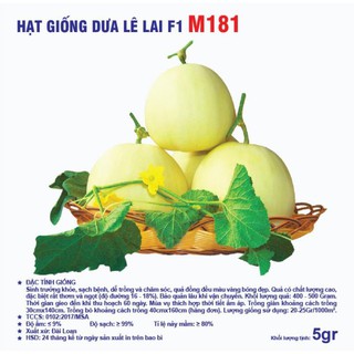 Hạt giống dưa lê M181