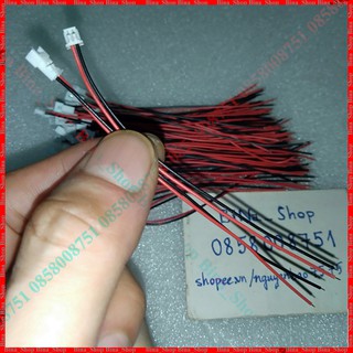 Cáp JST 2pin 100mm đực cái