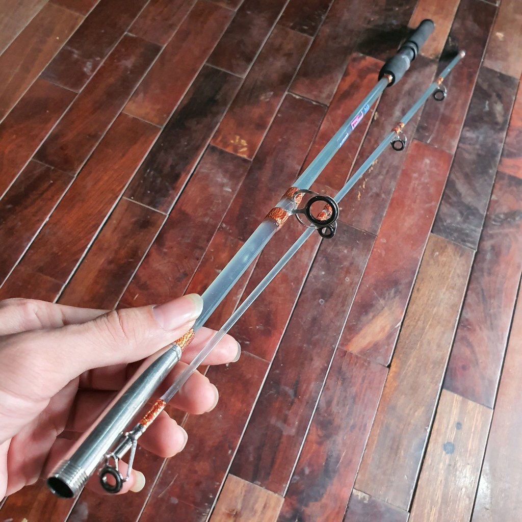 Cần câu 2 khúc đặc trong siêu tải 2,4m 2,1m ,1,8m .1,65m giảm giá 7hagsjas1