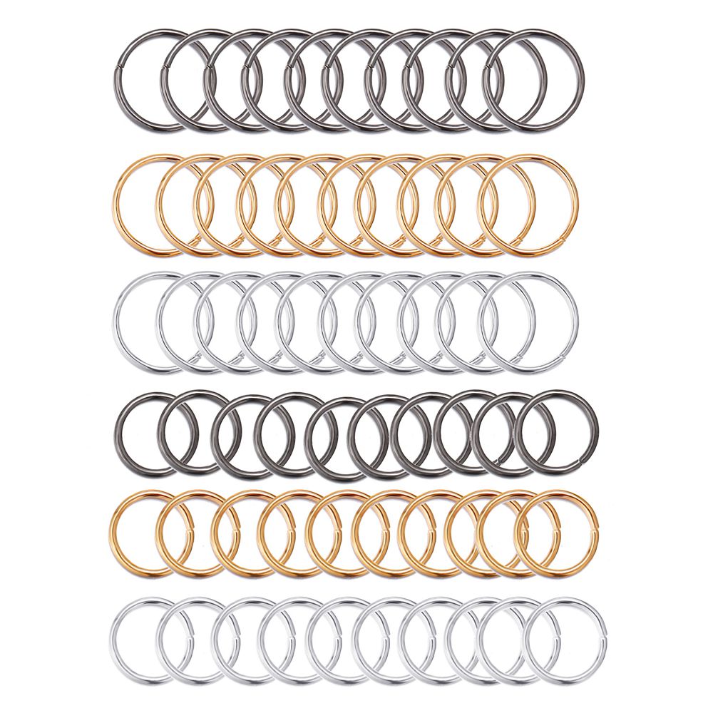 👒OSIER🍂 60Pcs/Set Women Men Ear Piercing Jewelry|Round Hoop Ear Stud Nose Rings Circle Fashion Gift Piercing Earrings Body Jewelry Alloy Hip Hop Lip Ear Ring