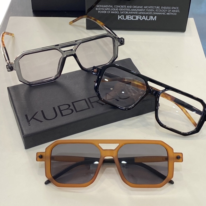Kính râm KUBORAUM P8 mắt vuông kiểu dáng unisex,phong cách châu âu.Kiểu dáng hot trend,chống UV400.bảo hành 3 tháng