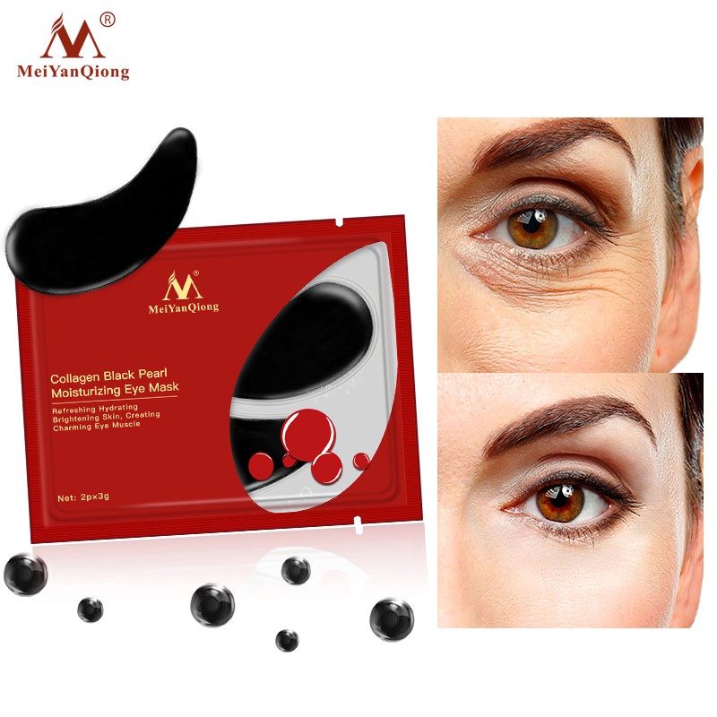Mặt Nạ Mắt MeiYanQiong Chiết Xuất Từ Ngọc Trai Đen Dưỡng Ẩm Bổ Sung Collagen 6g | BigBuy360 - bigbuy360.vn