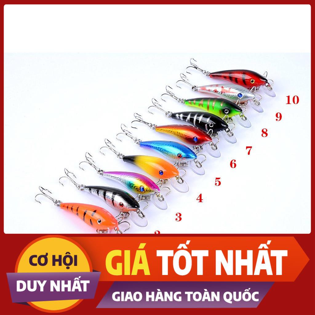 [ Xả Nhanh] Mồi Câu Cá Giả_ Mồi Câu Lure Mino dài 5,7cm nặng 4,4g  _ 001