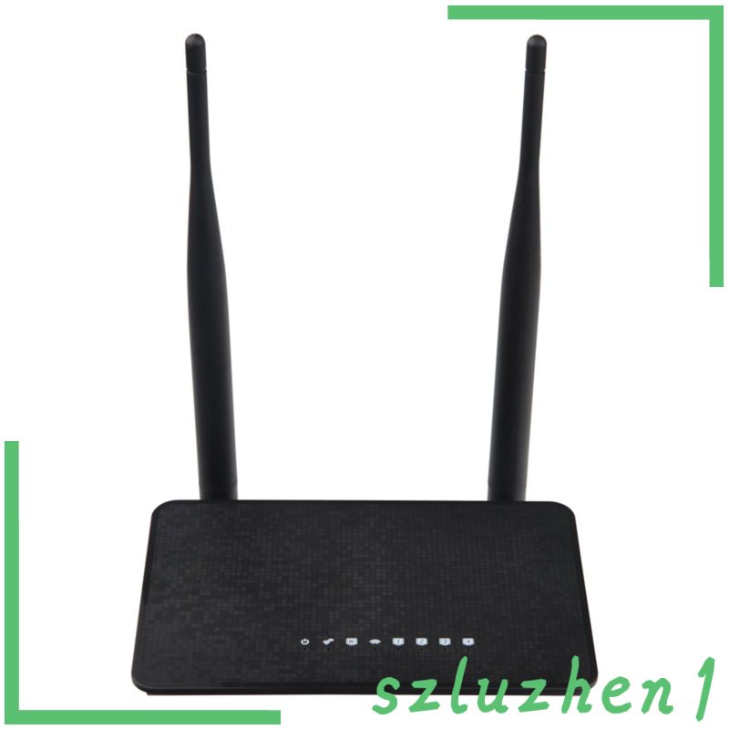 Bộ định tuyến Amplifer 300Mbps 2 ăng ten phích cắm chuẩn UK | WebRaoVat - webraovat.net.vn