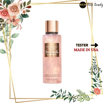 BARE VANILLA SHIMMER - Xịt Thơm Nhũ Body Shimmer Mist