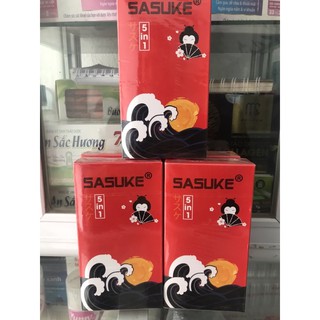 Bao cao su sasuke 5 in 1 gân gai bi kéo dài siêu mỏng