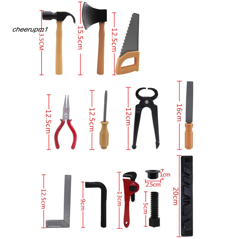 Bộ đồ chơi 14 dụng cụ sửa chữa sáng tạo cho trẻ em