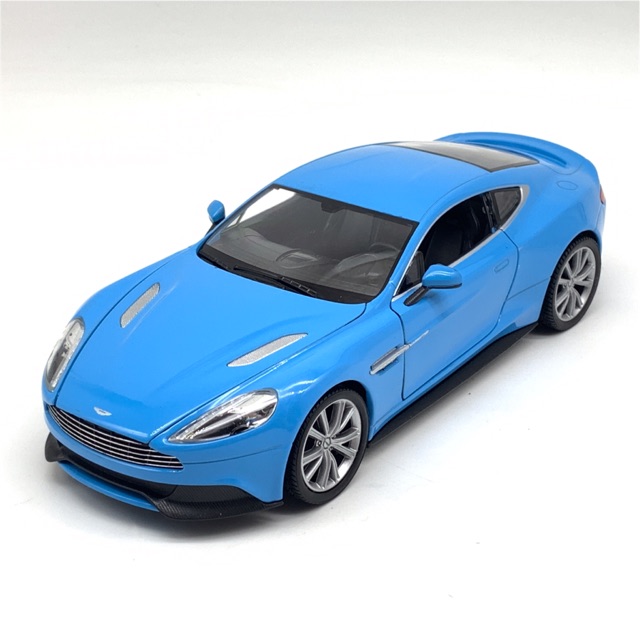 Xe Mô Hình Aston Martin Vanquish 1:24 Welly ( Xanh Dương )