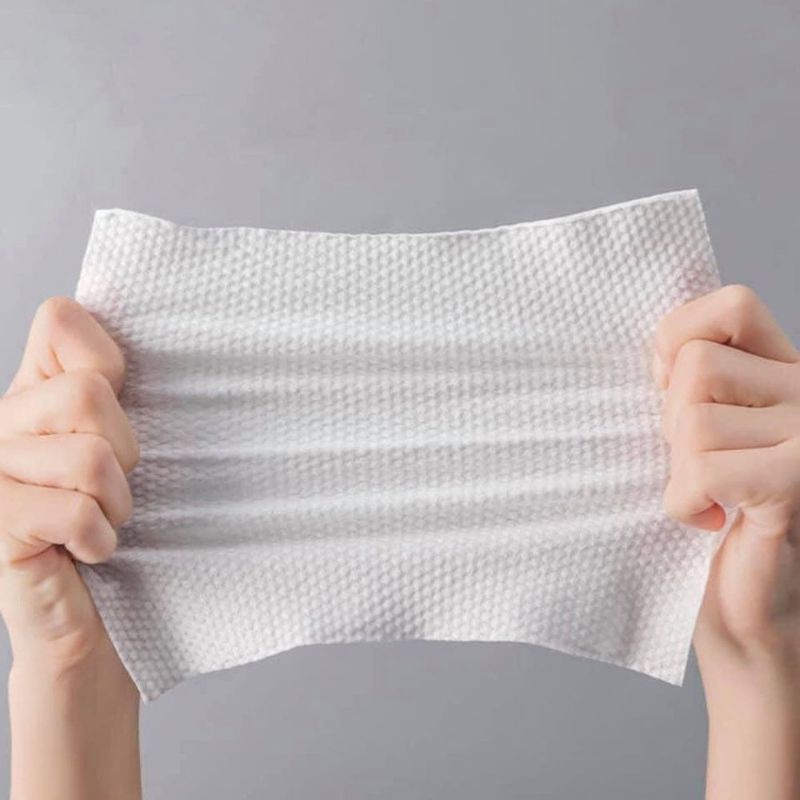 Cuộn khăn giấy khô sử dụng 1 lần - Khăn giấy lau mặt đa năng tiện dụng