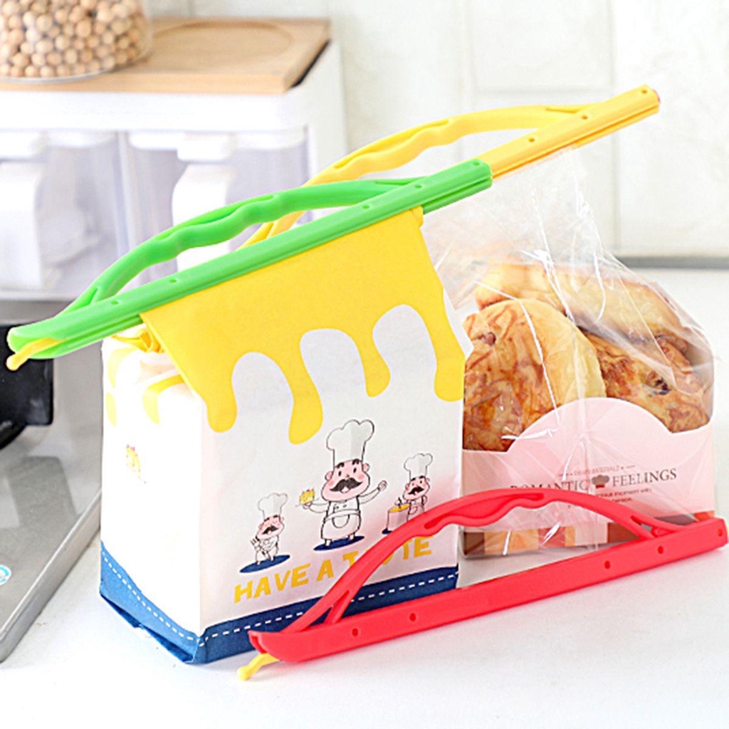 IVORY Thanh Kẹp Bảo Quản Thức Ăn Bằng Nhựa Siêu Bền Tiện Dụng Cho Nhà Bếp