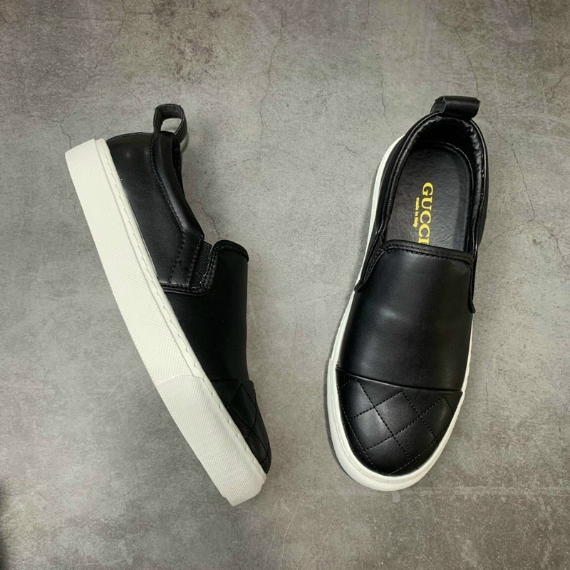 Giày slipon nam da cao cấp, giày lười gc da hàng Fullbox.