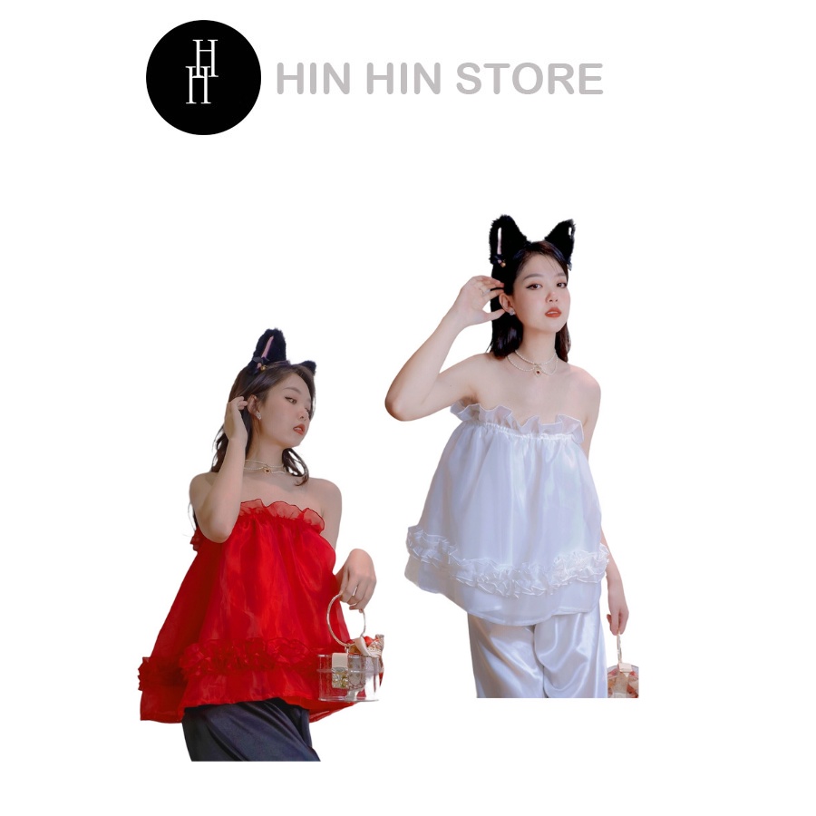 Áo babydoll ống xòe chuông dễ thương HAF42 Hỉn Hỉn Store