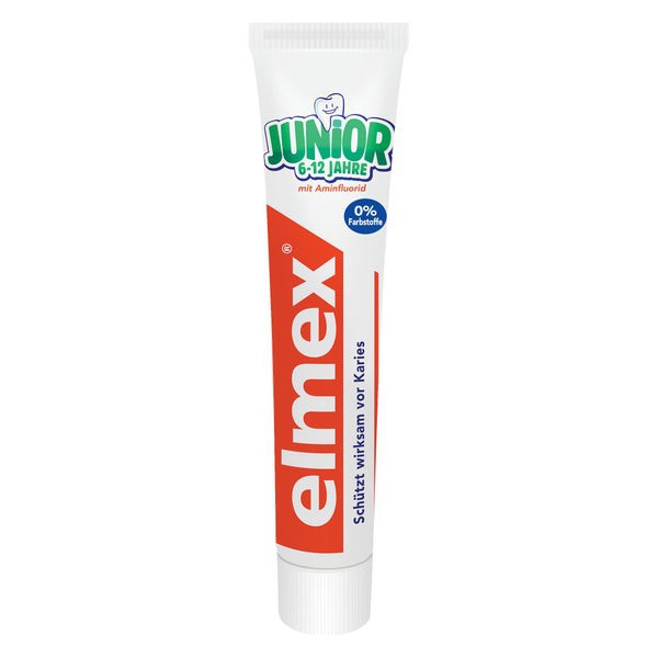 Kem đánh răng ngừa sâu răng hiệu quả cho trẻ 6-12 tuổi - ELMEX Junior Zahnpasta, 75ml