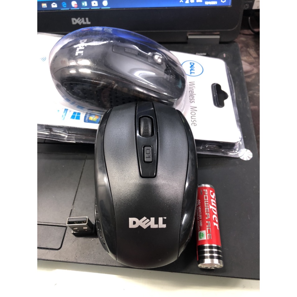 Chuột máy tính không dây DELL- Lướt Nhẹ Êm Ái, Cầm Vừa Tay, Bảo Hành 6 Tháng