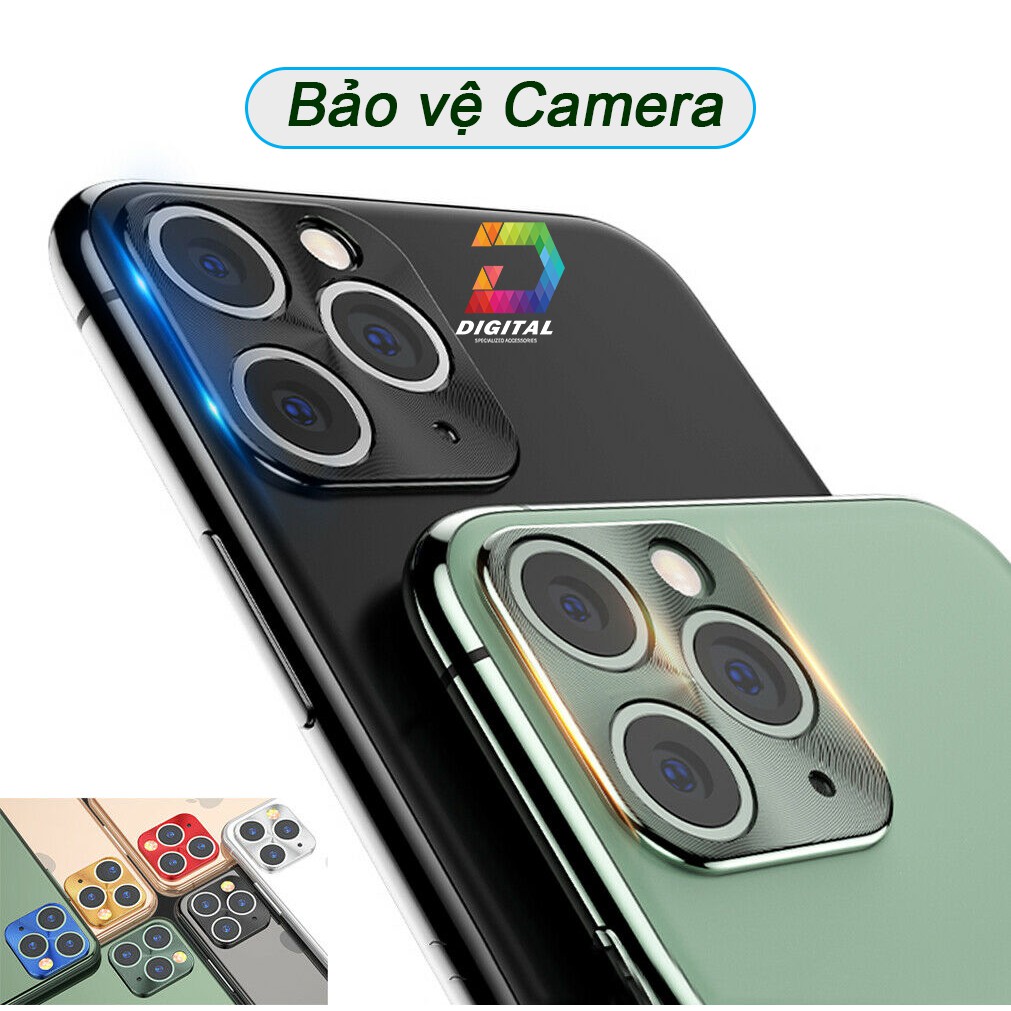 Miếng Dán Nhôm Bảo Vệ Camera iPhone 11 , iPhone 11 Pro , iPhone 11 Pro Max Cực Đẹp