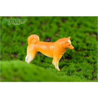 Mô hình chó Shiba Inu truyền thống Nhật Bản trang trí tiểu cảnh, móc chìa khóa, DIY