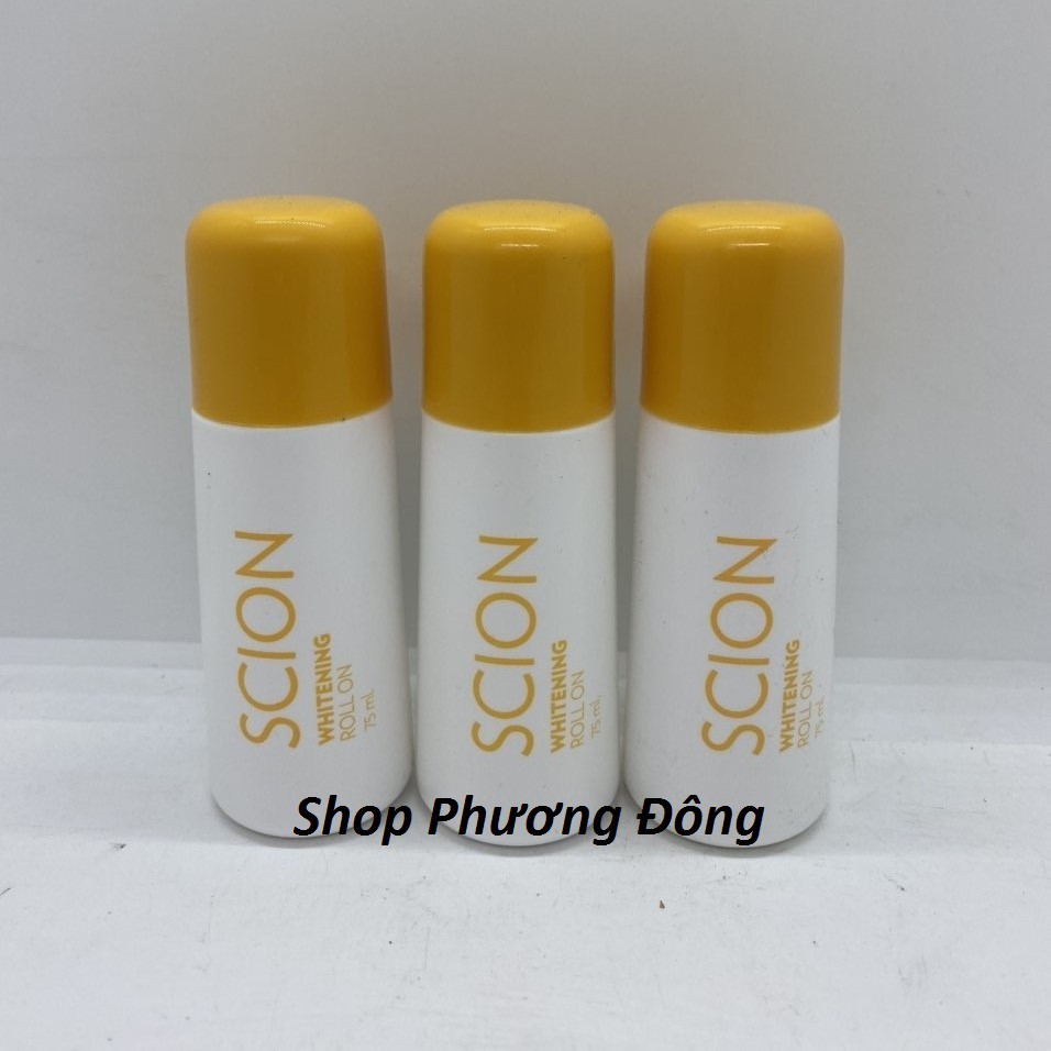 (Mẫu mới) Lăn khử mùi Nuskin Scion pure white roll on 75ml