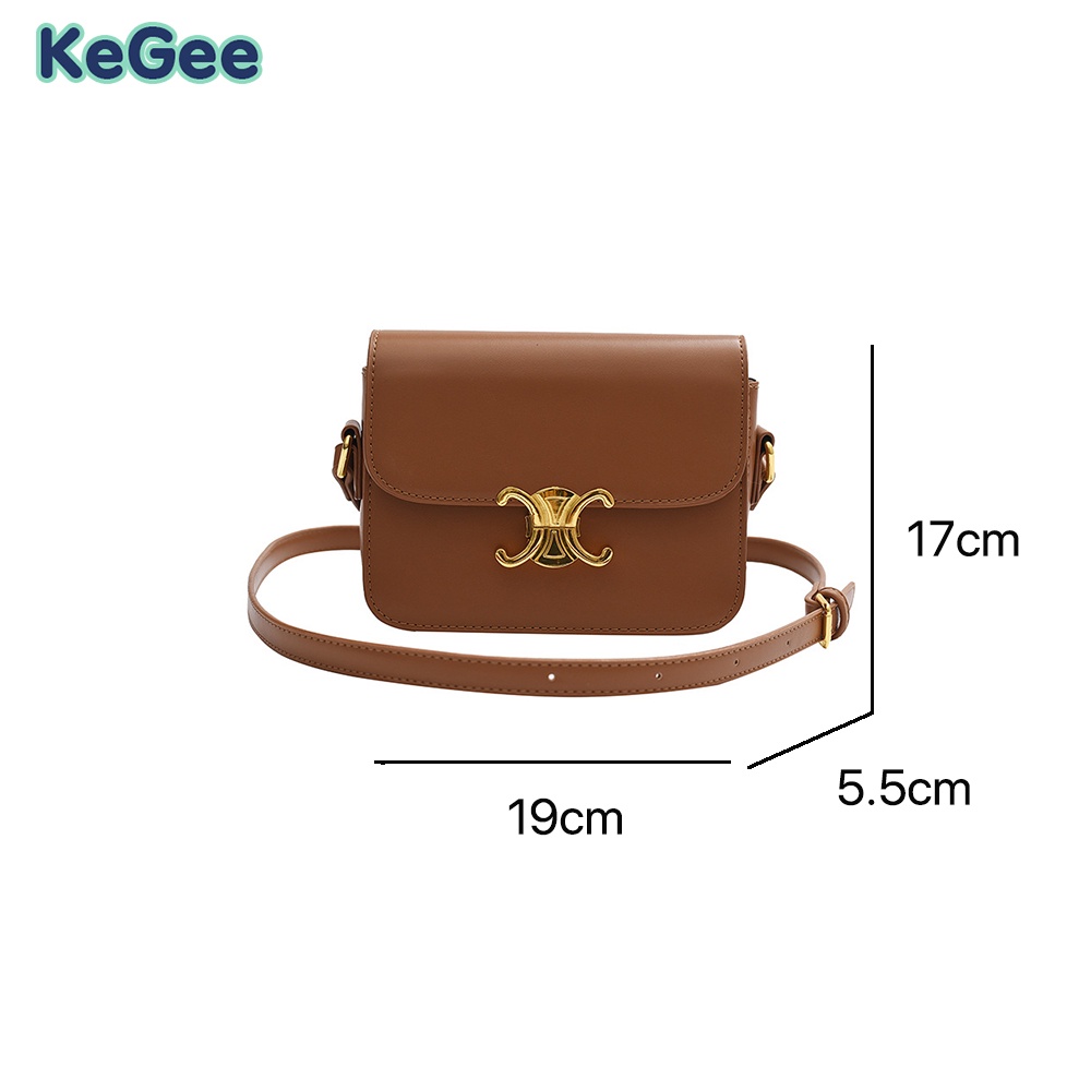 Túi Da PU Đeo Chéo Thời Trang Dành Cho Nữ