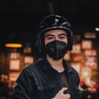 Nón Bảo Hiểm 3/4 - Vento - Đen Bóng