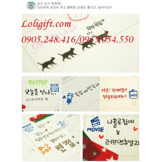BỘ CON DẤU GỖ HÌNH