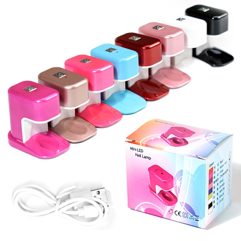 Đèn Hong Khô Sơn Móng Tay Nhanh Chóng Hình Quả Trứng Màu Hồng 30S YOUYO