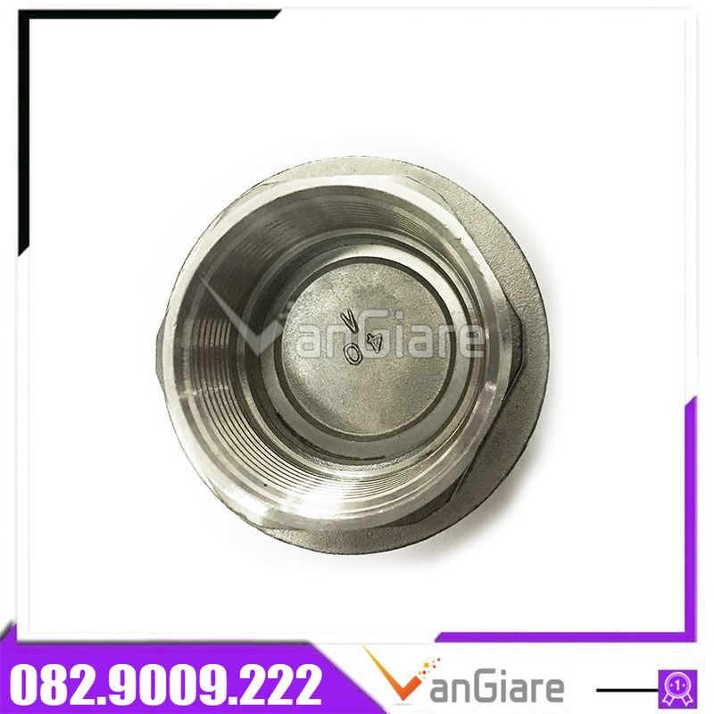 Van 1 chiều lò xo inox 34mm Đài Loan, Van nước 1 chiều