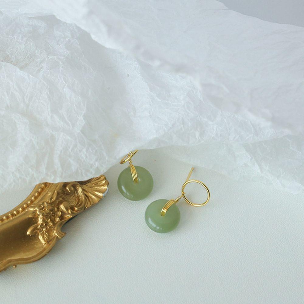 Khuyên Tai Phong Cách Hàn Quốc Cổ Điển Thanh Lịch Cho Nữ