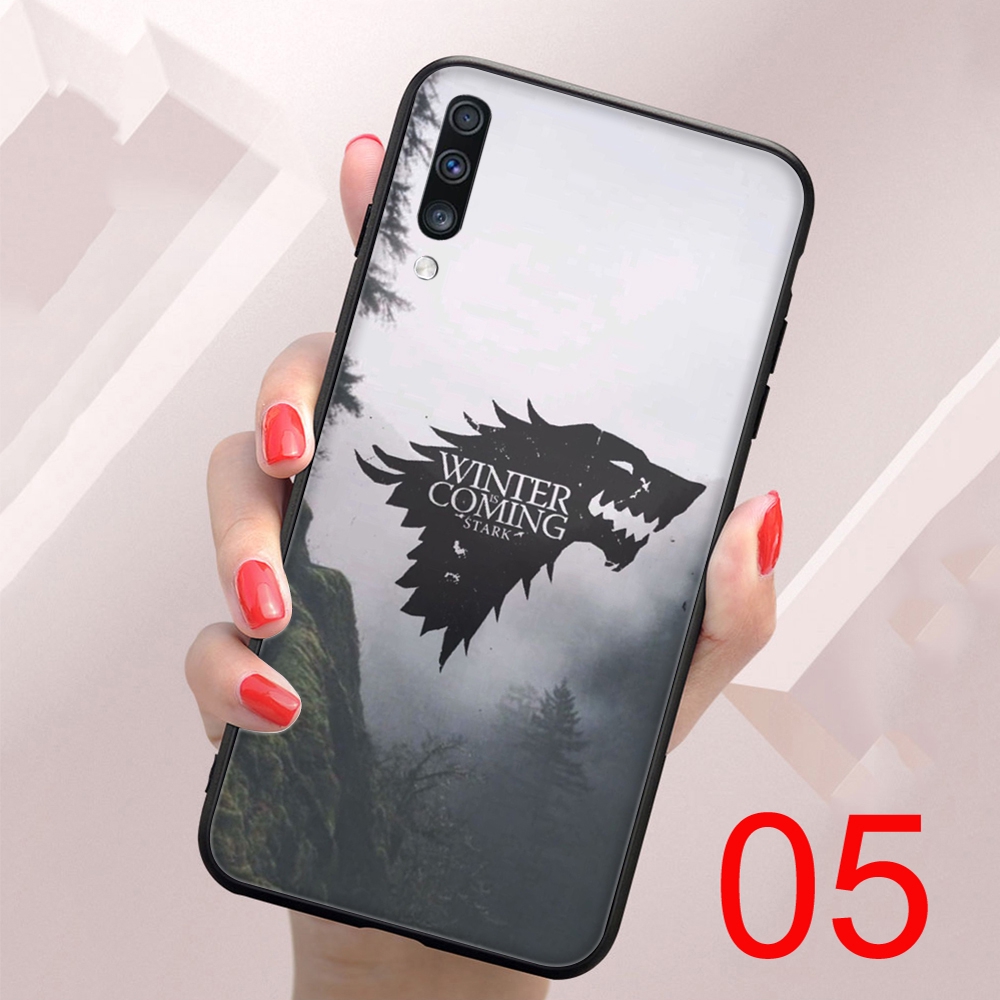 Đen Ốp Điện Thoại Mềm In Hình Game Of Thrones Cho Samsung A01 A11 A21 A21S A31 A41 A51 A71 A81 A91