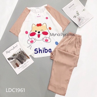 Bộ pijama lụa satin