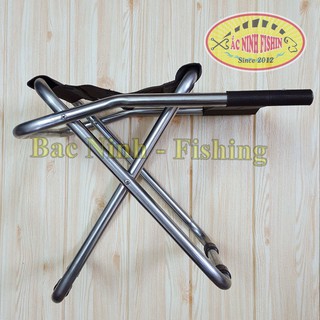 GHẾ CÂU CÁ INOX XẾP GỌN A02