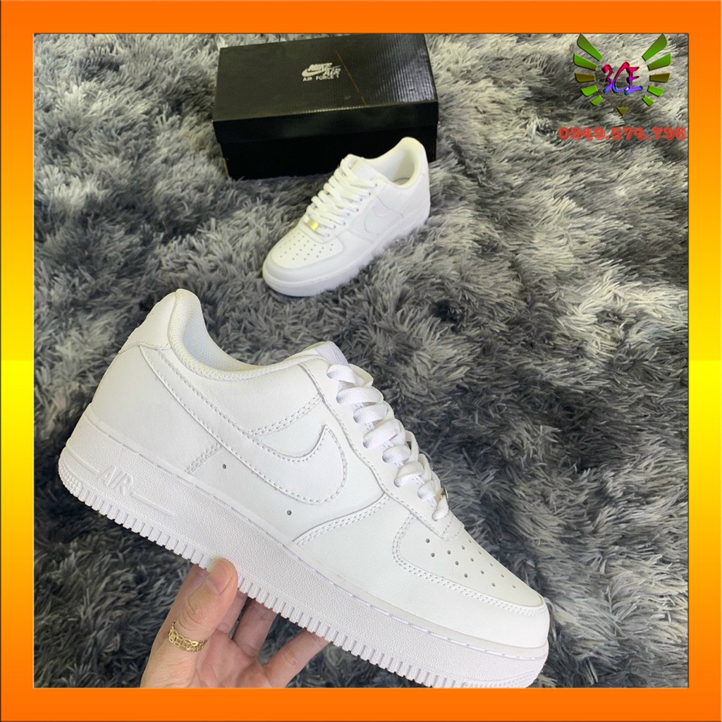 Giày Sneaker trắng af 1[hỗ trợ đổi trả] cho nam nữ