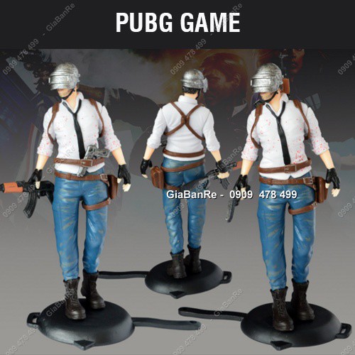 Mô Hình Nhân Vật Chiến Binh Game Pubg - Panman - Cao 18cm - 7845