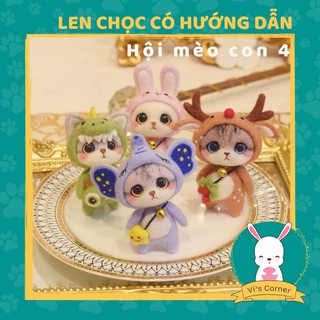 [Len chọc có hướng dẫn] BỘ KIT HỘI MÈO CON 4