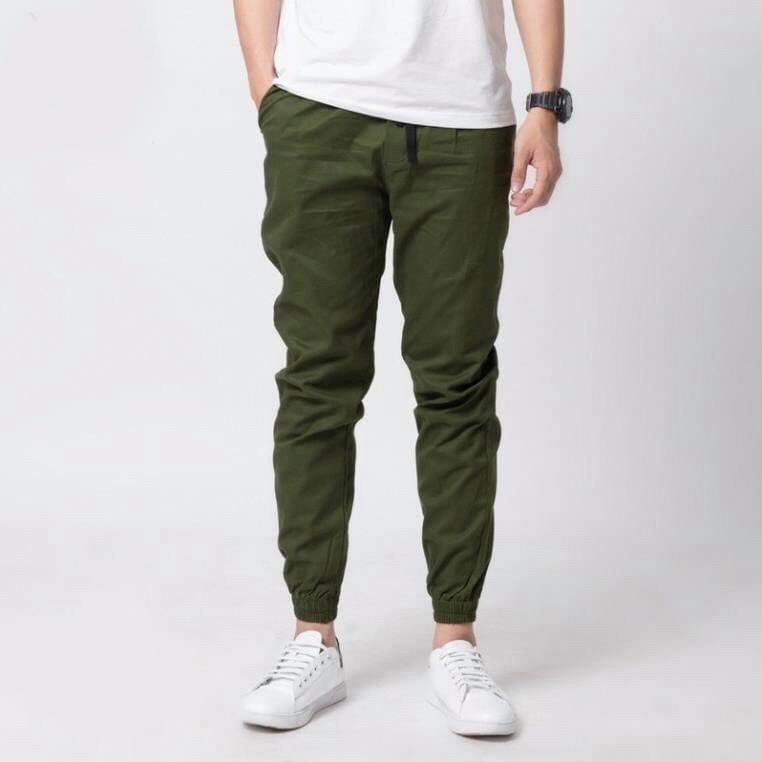 Quần Jogger Nam F8888 Xanh Rêu loại đẹp