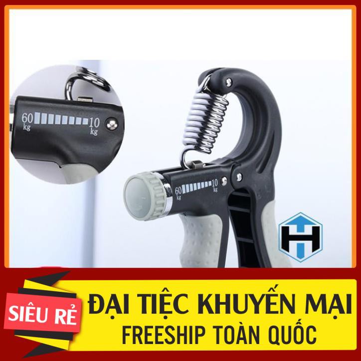 KING SPORT 247 Kìm Bóp Tay, Kìm Tập Cơ Tay, Dụng Cụ Tập Cơ Tay Tập Gym Điều Chỉnh Lực 10-60kg Có Đếm