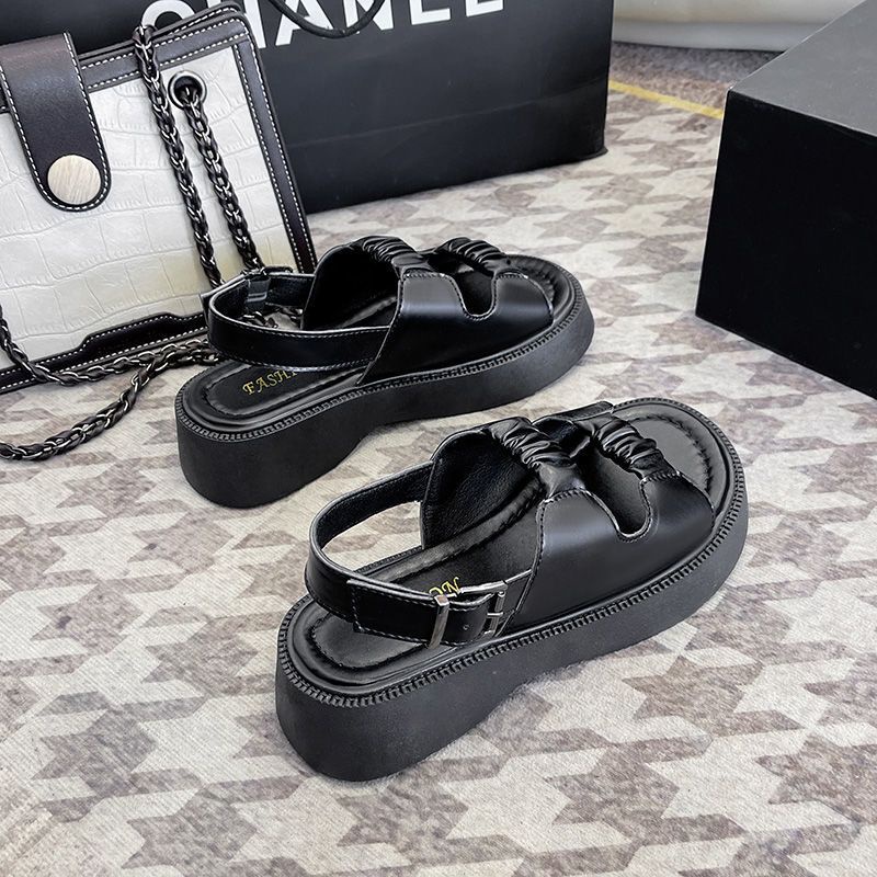 XĂNG ĐAN ĐẾ DÀY 4CM HỞ MŨI MÙA HÈ PHONG CÁCH TRẺ TRUNG