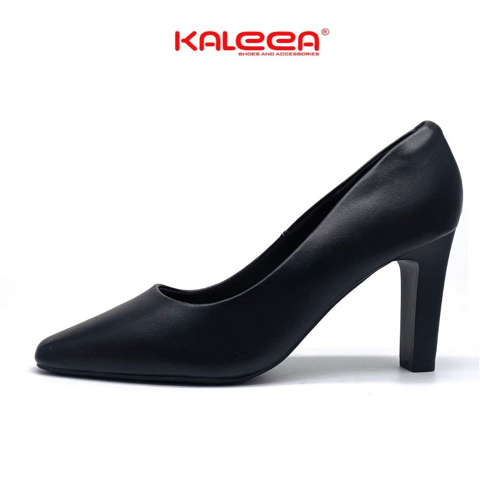 Giày Cao Gót 7p Nữ KALEEA UK1911 - Gót Nhọn Đế Cao Su Mũi Trơn Thiết Kế Đơn Giản