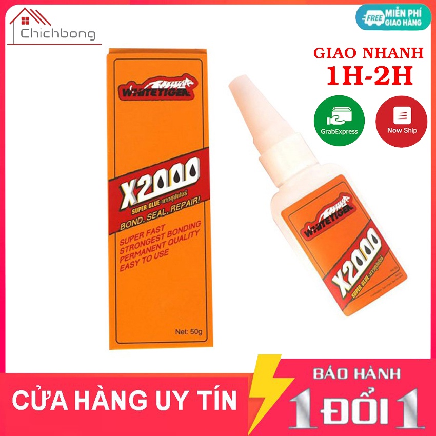 Keo dán đa năng siêu dính X2000 dán được mọi vật liệu