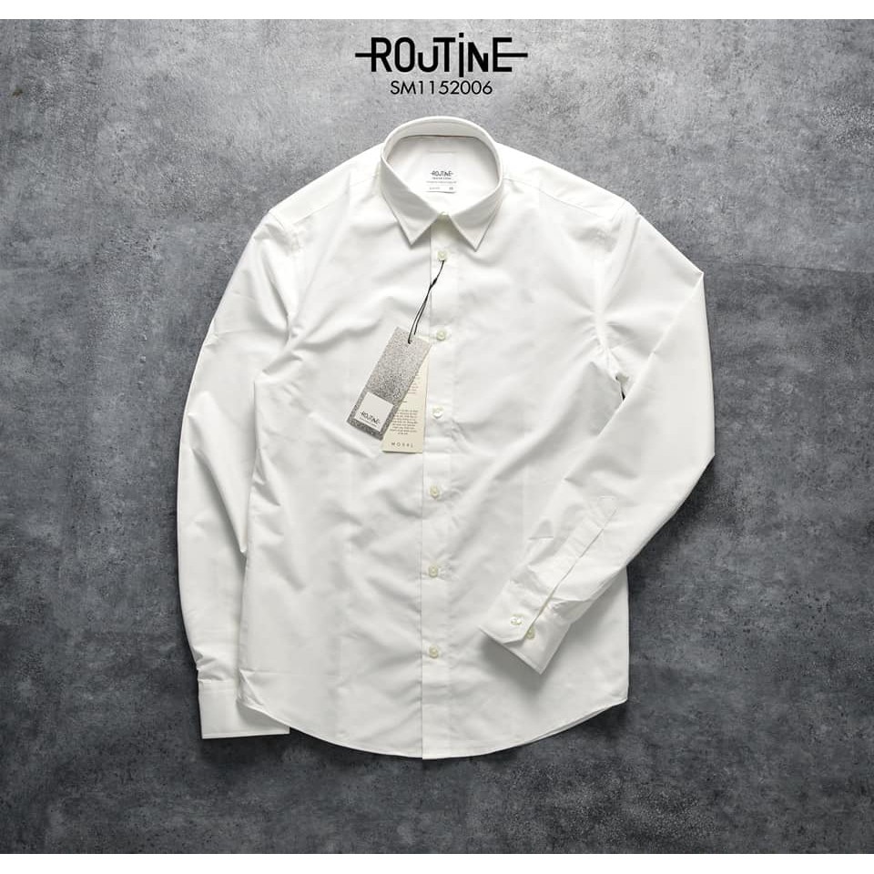 [ ROUTINE ] Sơmi trắng MODAL cao cấp | SlimFit | B Inbox Để Tư Vấn Size Trước Khi Đặt Hàng Nhé ! | BigBuy360 - bigbuy360.vn
