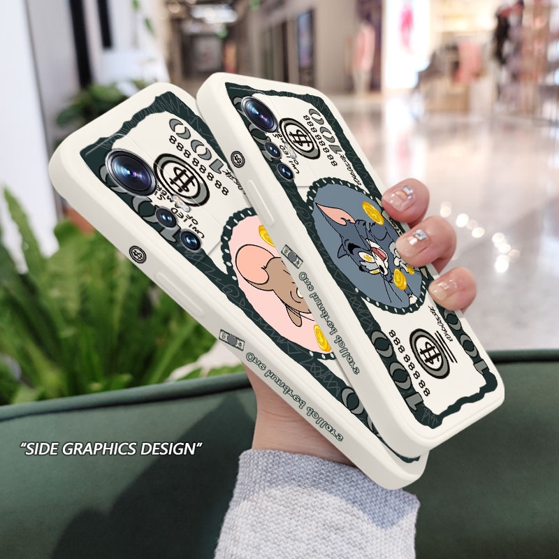 Ốp Điện Thoại Hình Tiền Hoạt Hình Sáng Tạo Cho Xiaomi Mi 12 12X 12S 11 Pro Lite Ultra 11Lite