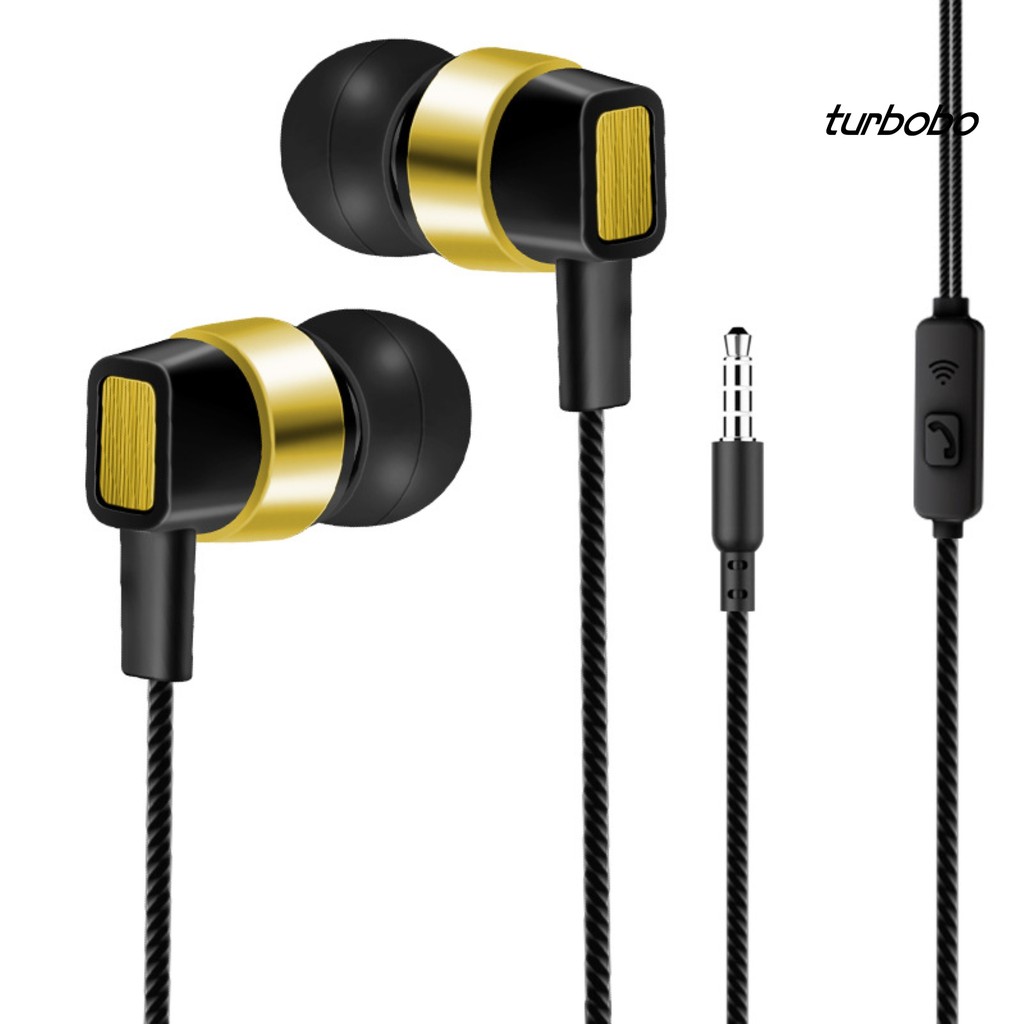 Tai Nghe Nhét Tai Âm Thanh Siêu Trầm Có Micro Đầu Cắm 3.5mm